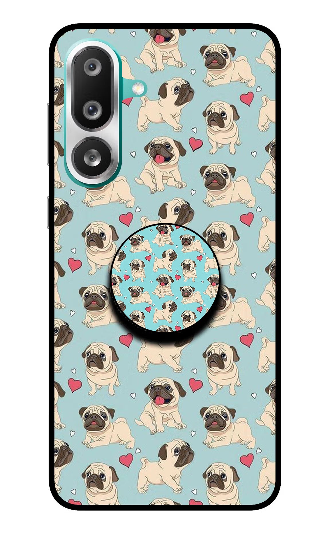Pug Dog Samsung F56 Pop Case by Casekaro