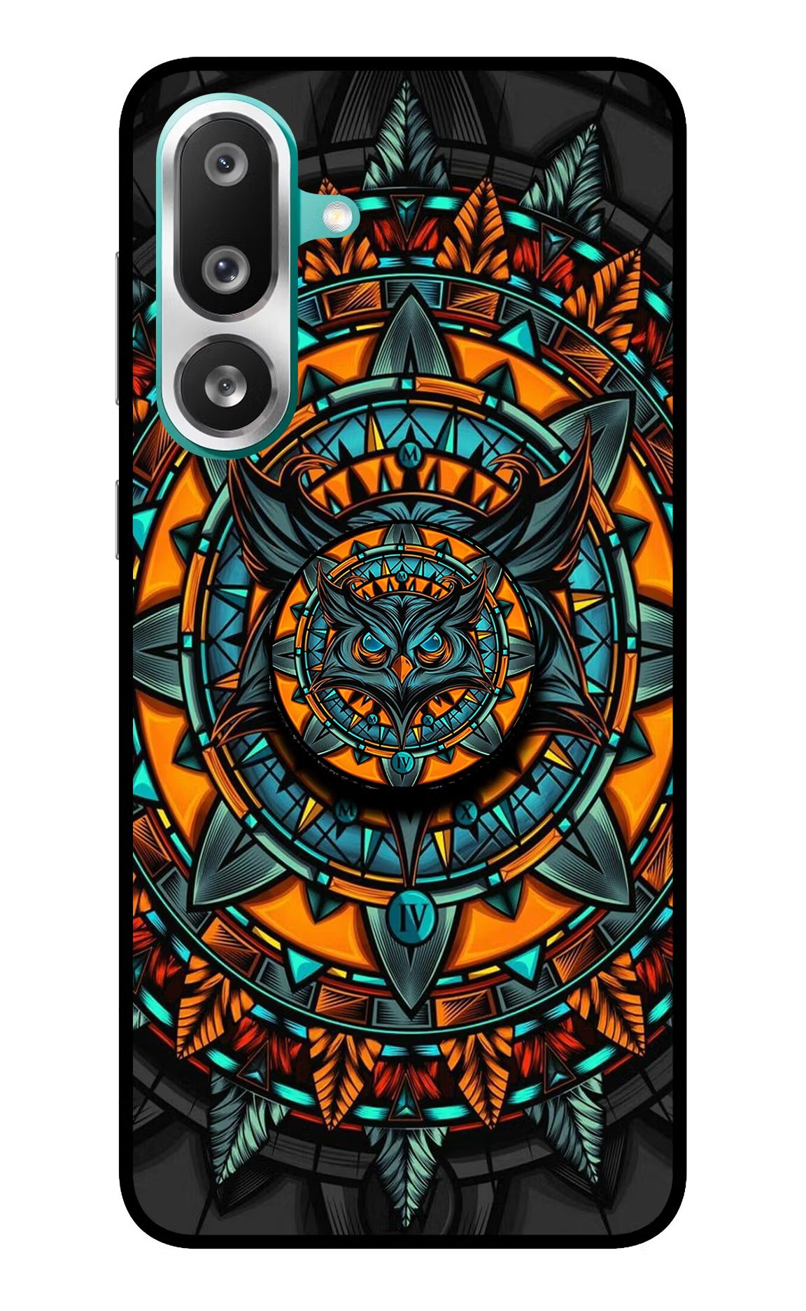 Angry Owl Samsung F56 Pop Case by Casekaro