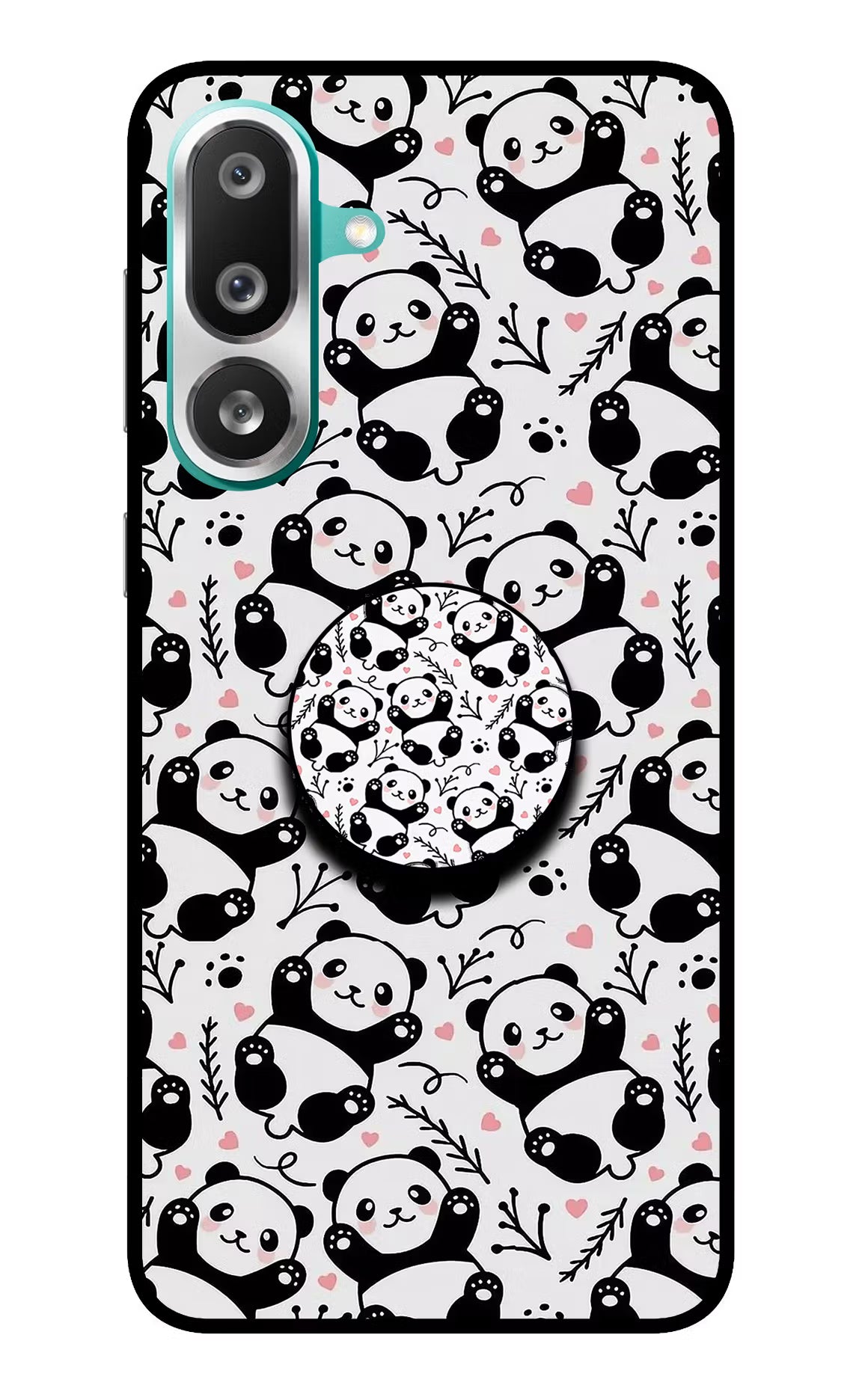 Cute Panda Samsung F56 Pop Case by Casekaro