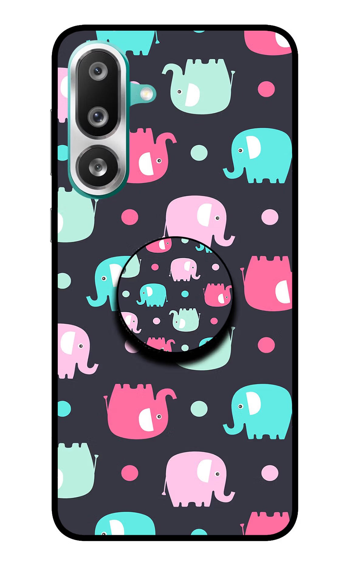 Baby Elephants Samsung F56 Pop Case by Casekaro