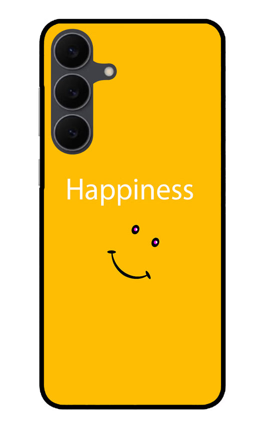Happiness With Smiley Samsung S25 FE 5G Glass Case