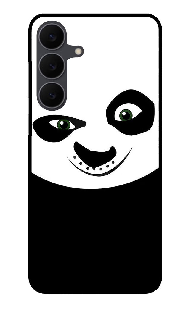 Panda Samsung S25 FE 5G Glass Case Back Cover by Casekaro