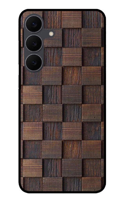 Wooden Cube Design Samsung S25 FE 5G Glass Case