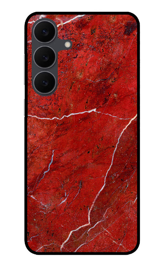 Red Marble Design Samsung S25 FE 5G Glass Case