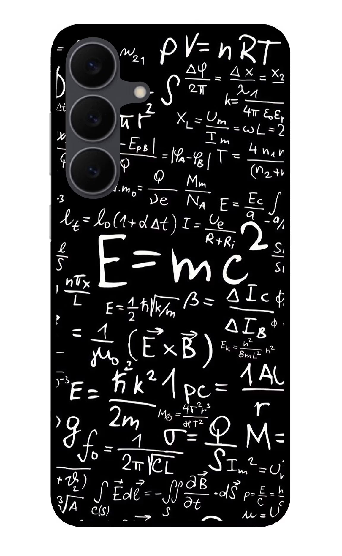 Physics Formula Samsung S25 FE 5G Glass Case Back Cover by Casekaro