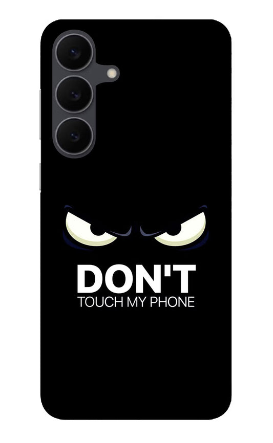 Don'T Touch My Phone Samsung S25 FE 5G Glass Case