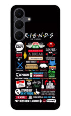 FRIENDS Samsung S25 FE 5G Glass Case Back Cover by Casekaro