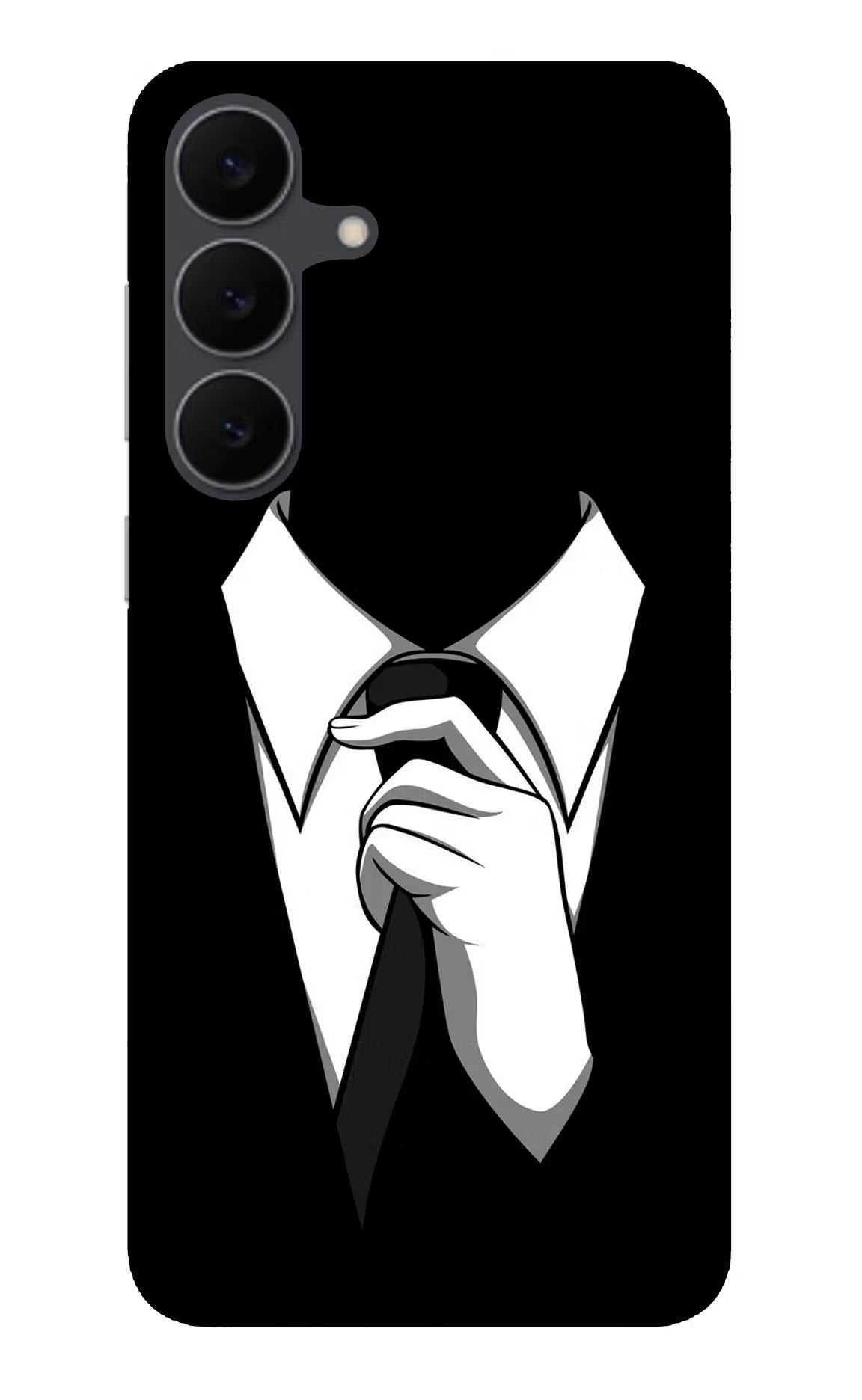 Black Tie Samsung S25 FE 5G Glass Case