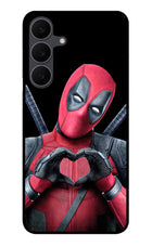 Deadpool Samsung S25 FE 5G Glass Case Back Cover by Casekaro
