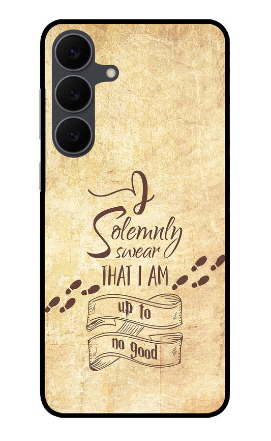 I Solemnly swear that i up to no good Samsung S25 FE 5G Glass Case
