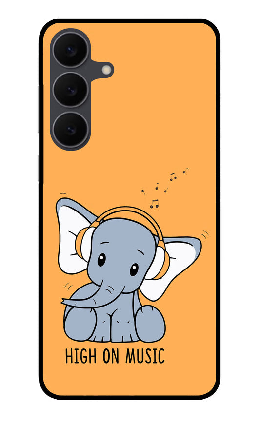 High On Music Samsung S25 FE 5G Glass Case