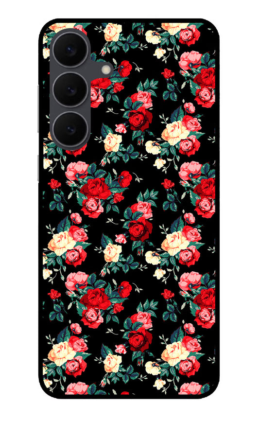 Rose Pattern Samsung S25 FE 5G Glass Case