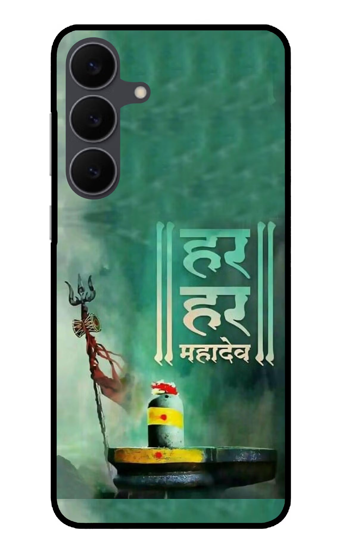 Har Har Mahadev Shivling Samsung S25 FE 5G Glass Case