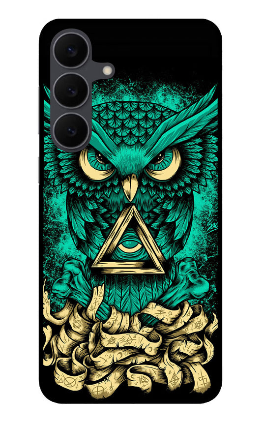 Green Owl Samsung S25 FE 5G Glass Case