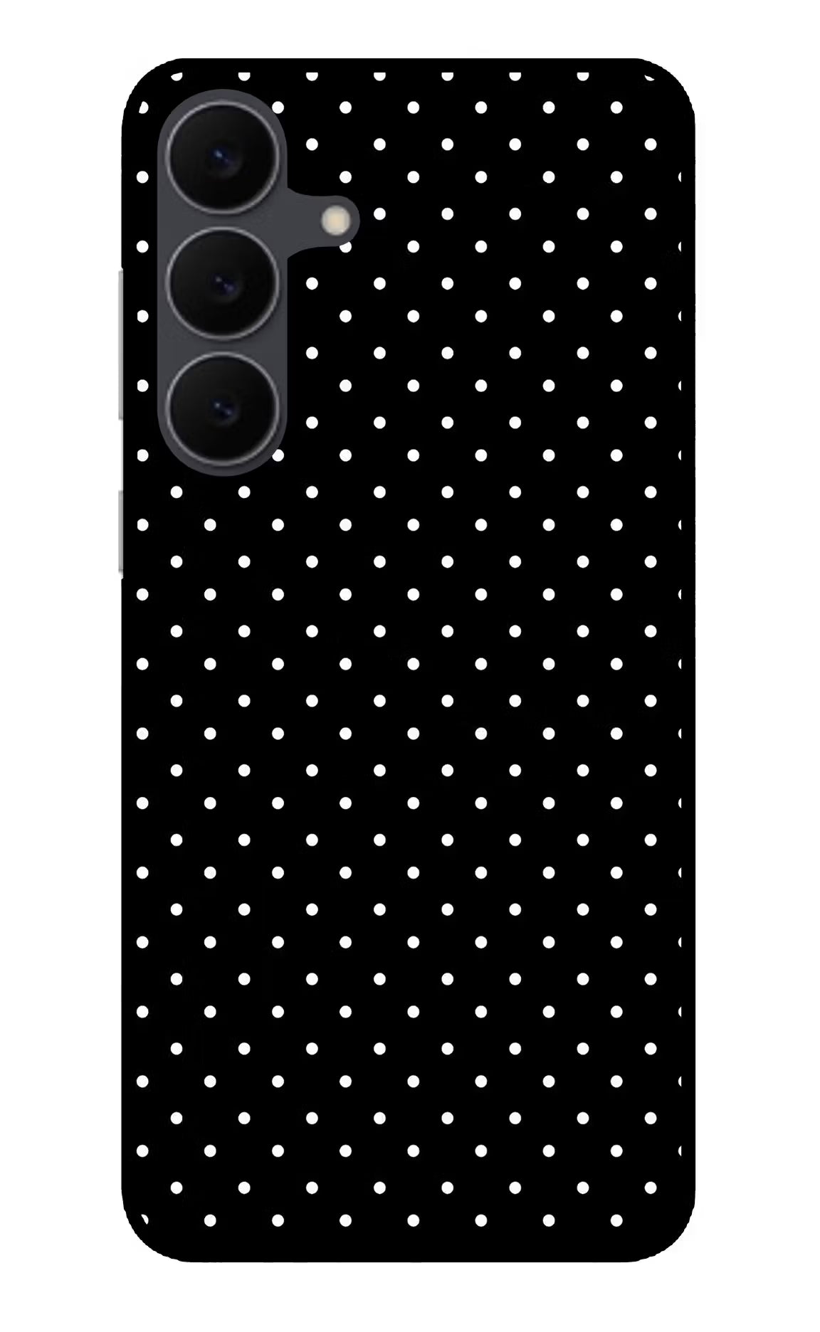 White Dots Samsung S25 FE 5G Glass Case