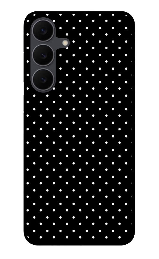White Dots Samsung S25 FE 5G Glass Case