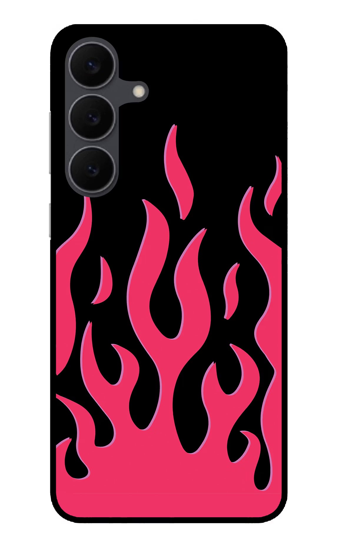 Fire Flames Samsung S25 FE 5G Glass Case