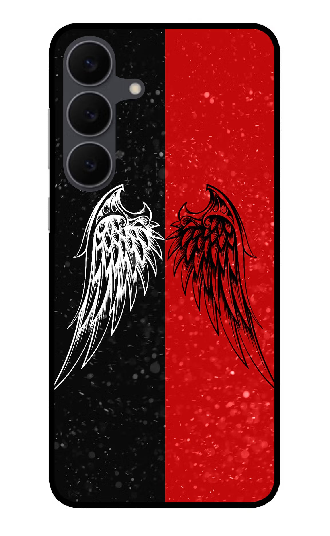 Wings Samsung S25 FE 5G Glass Case