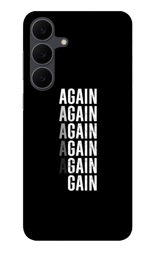 Again Again Gain Samsung S25 FE 5G Glass Case