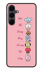 BTS names Samsung S25 FE 5G Glass Case Back Cover by Casekaro