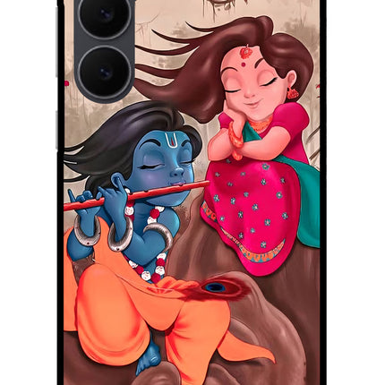Radhe Krishna Samsung S25 FE 5G Glass Case