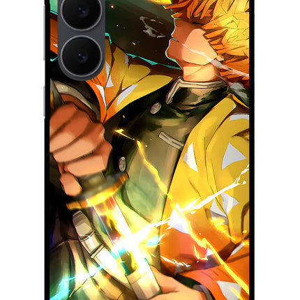 Demon Slayer Samsung S25 FE 5G Glass Case