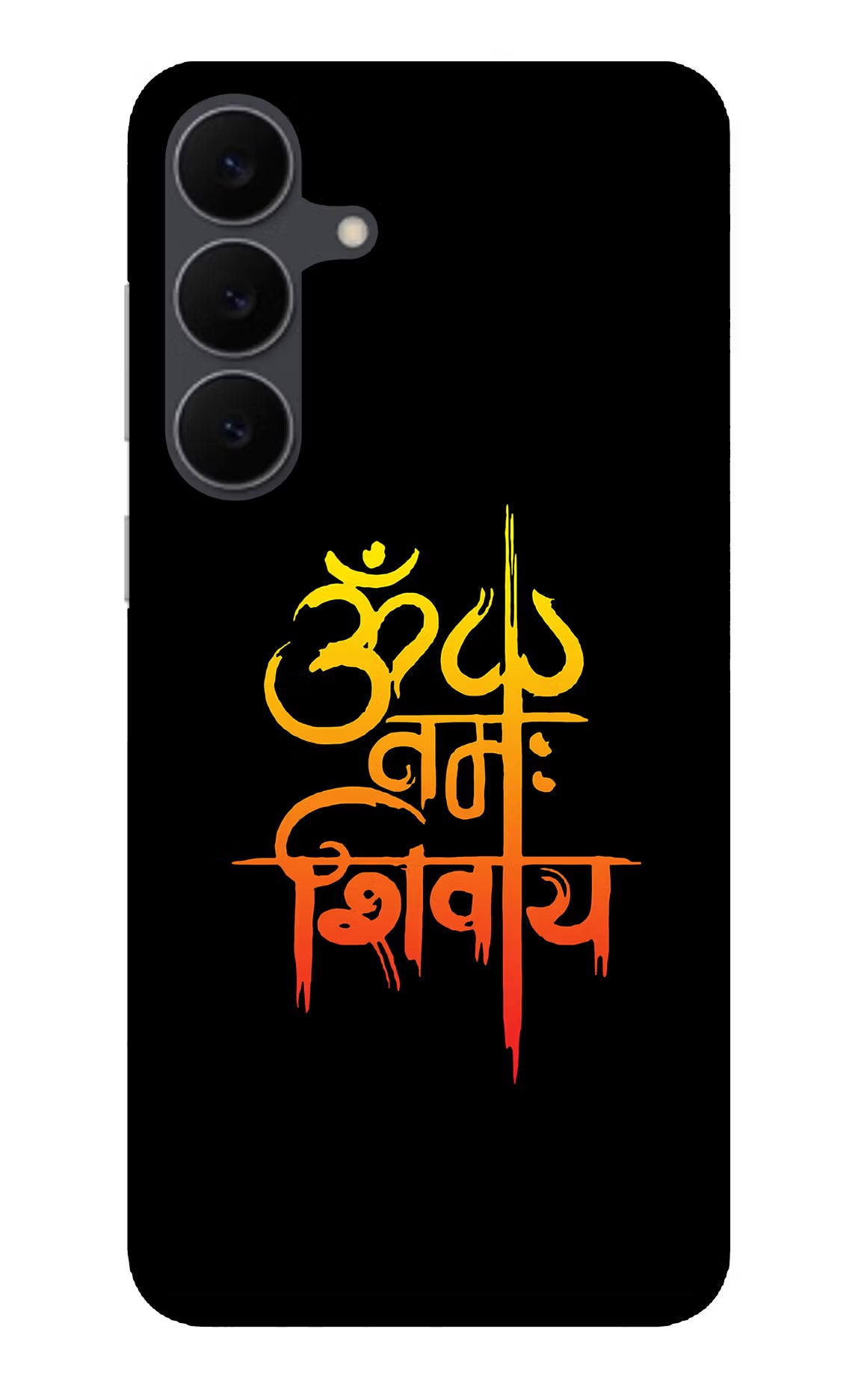 Om Namah Shivay Samsung S25 FE 5G Glass Case Back Cover by Casekaro