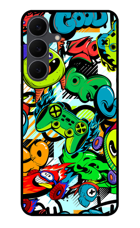 Game Doodle Samsung S25 FE 5G Glass Case