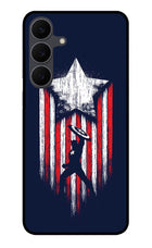 Captain America Marvel Art Samsung S25 FE 5G Glass Case Back Cover by Casekaro