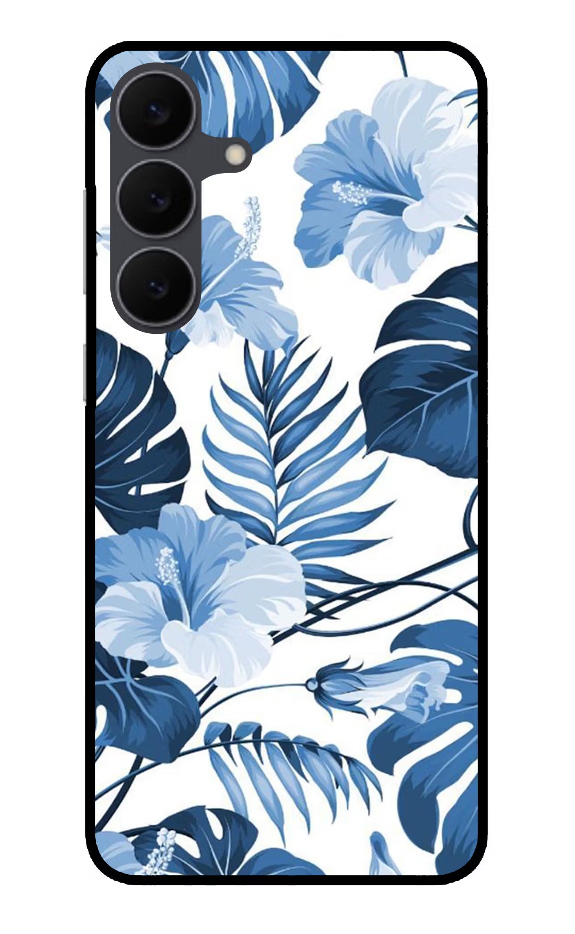 Fabric Art Samsung S25 FE 5G Glass Case Back Cover by Casekaro
