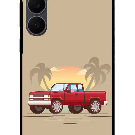 Desert Classic Drive Samsung S25 FE 5G Glass Case