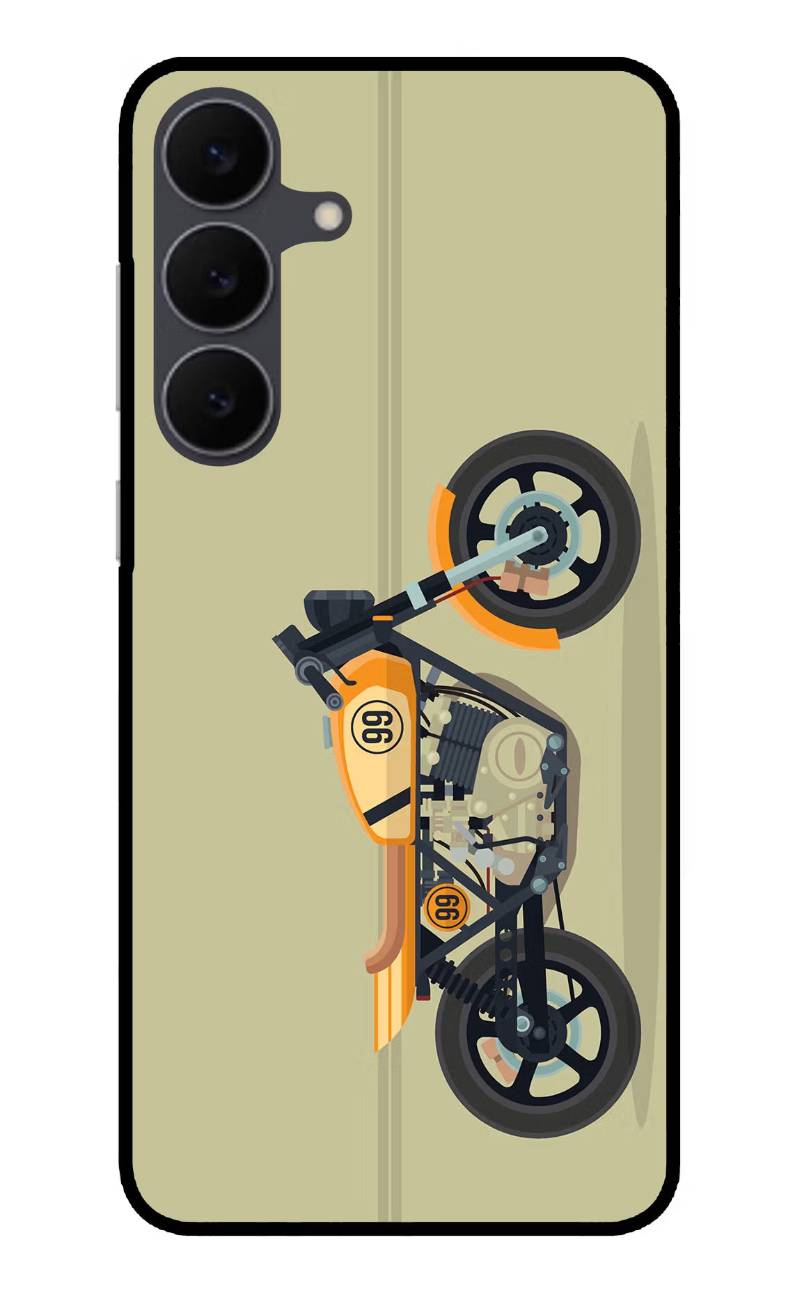 Vertical Speedster Samsung S25 FE 5G Glass Case