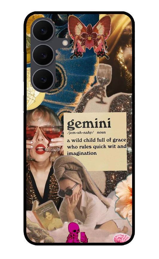 Gemini Zodiac Samsung S25 FE 5G Glass Case