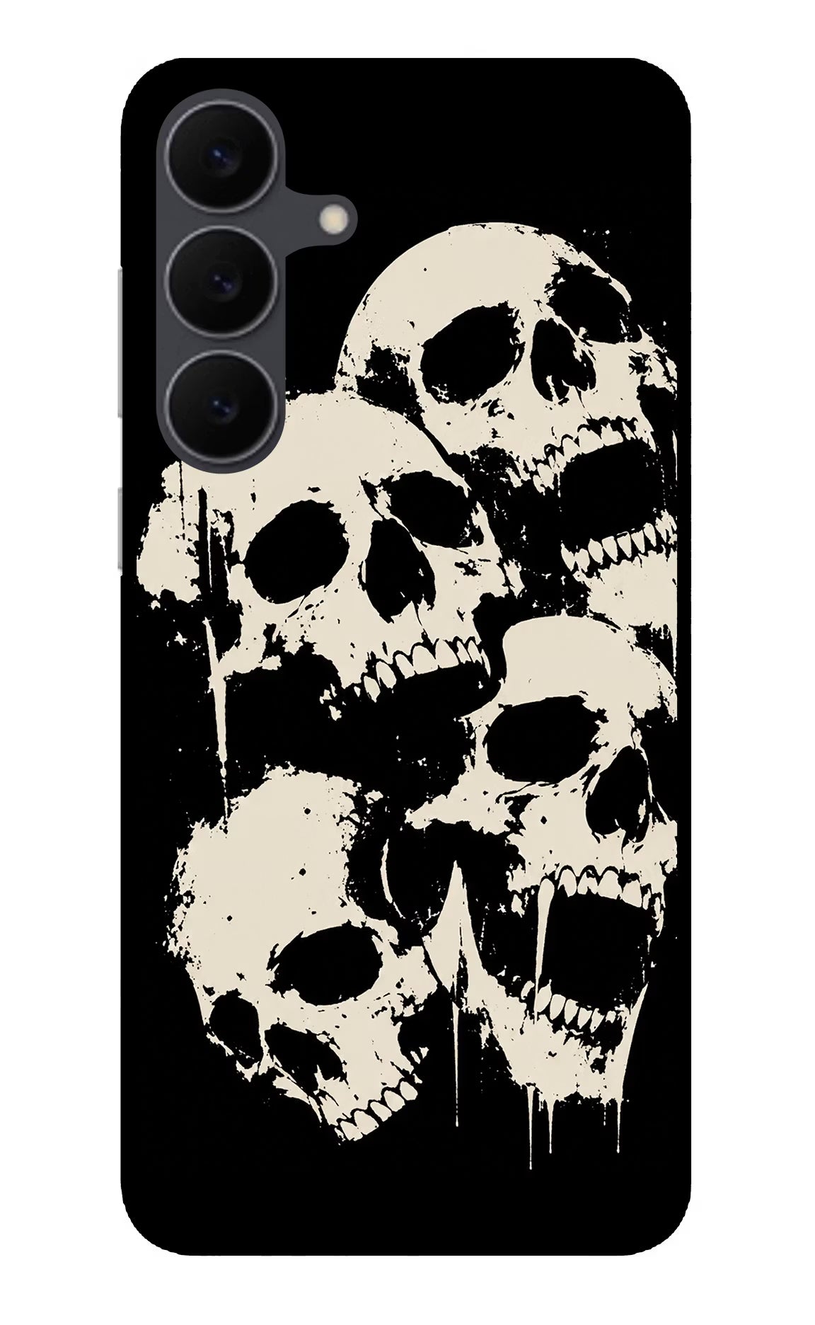 Dead Stack Samsung S25 FE 5G Glass Case Back Cover by Casekaro
