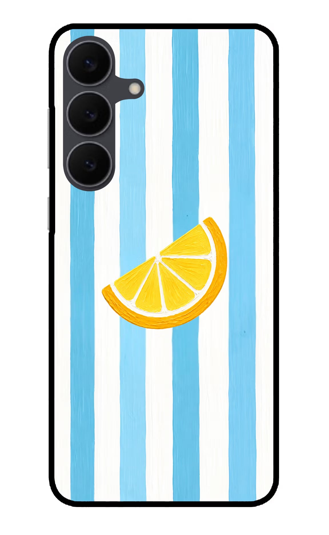 Summer Lemon Samsung S25 FE 5G Glass Case Back Cover by Casekaro