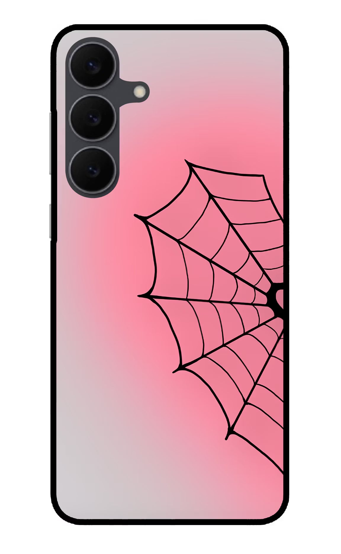 Pink Web Samsung S25 FE 5G Glass Case
