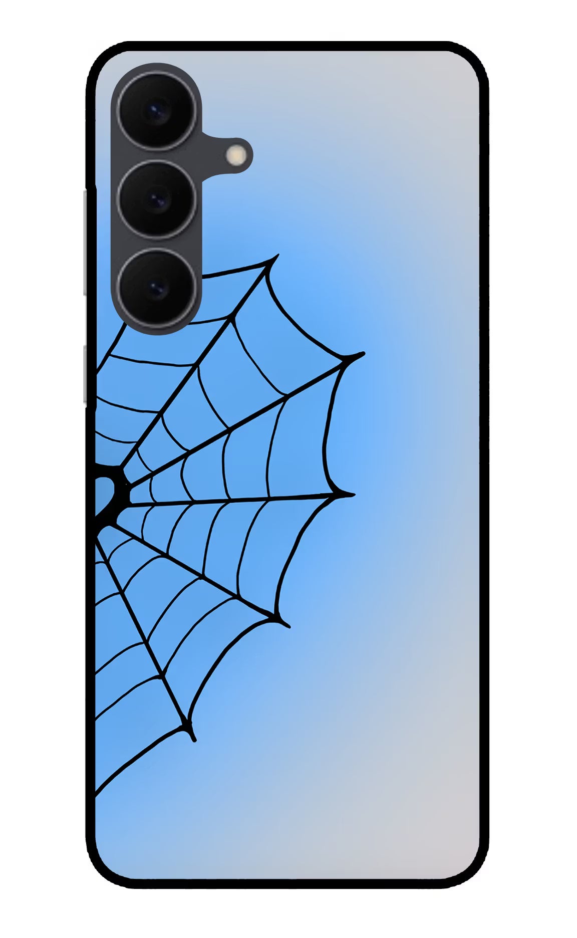 Blue Web Samsung S25 FE 5G Glass Case