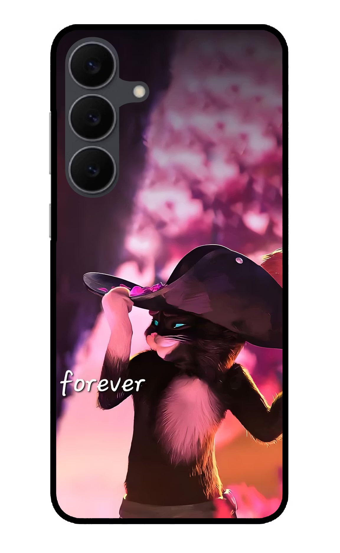 Forever Cat Samsung S25 FE 5G Glass Case