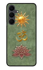 Om & Lotus Samsung S25 FE 5G Glass Case