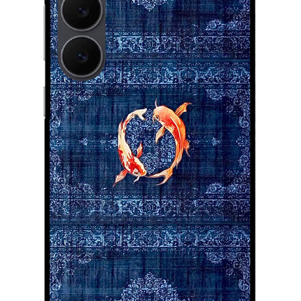 Koi Blue Samsung S25 FE 5G Glass Case