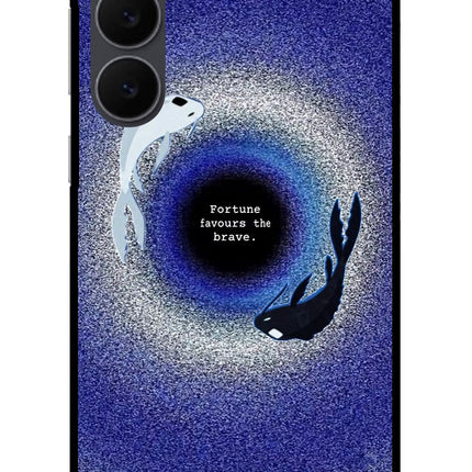 Dark Koi Samsung S25 FE 5G Glass Case