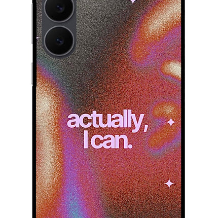 Pink Aura Samsung S25 FE 5G Glass Case