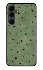 Green Stars Samsung S25 FE 5G Glass Case