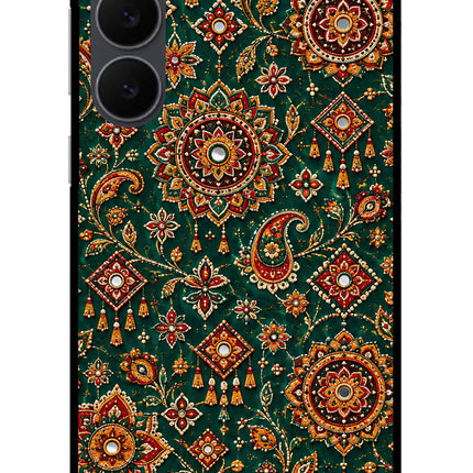 Green Pataka Samsung S25 FE 5G Glass Case