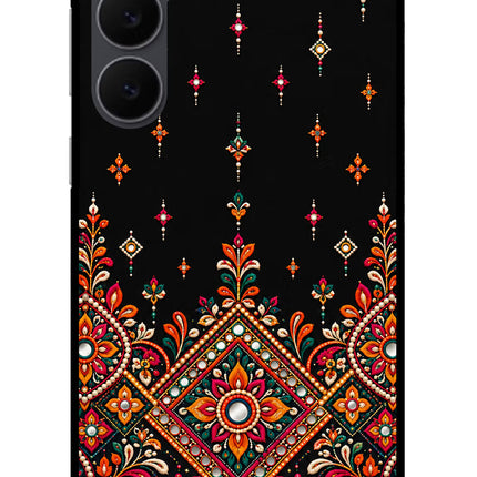 Noir Mehfil Samsung S25 FE 5G Glass Case