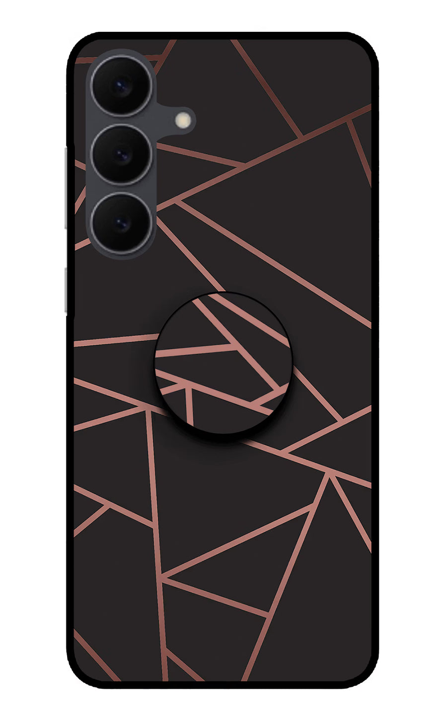Geometric Pattern Samsung S25 FE 5G Pop Case, Metal case