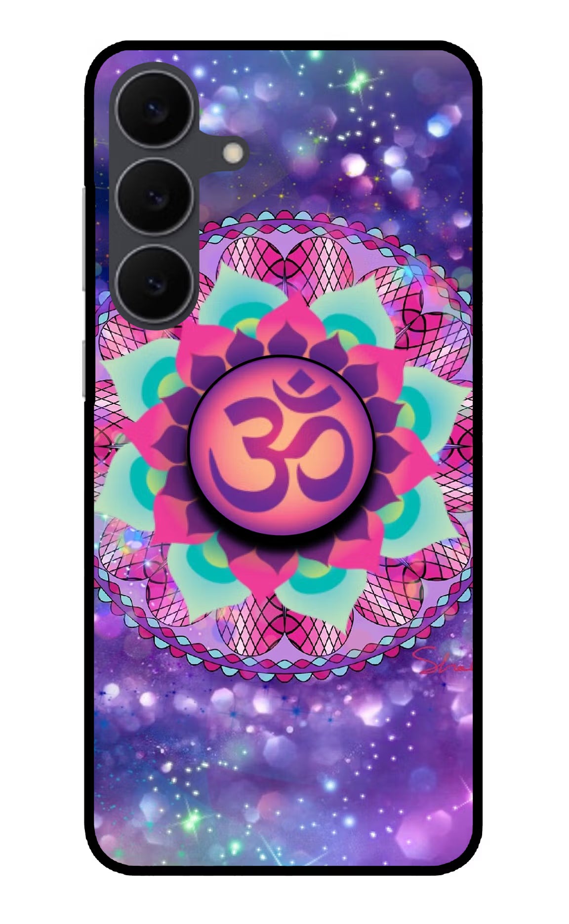 Om Purple Samsung S25 FE 5G Pop Case by Casekaro