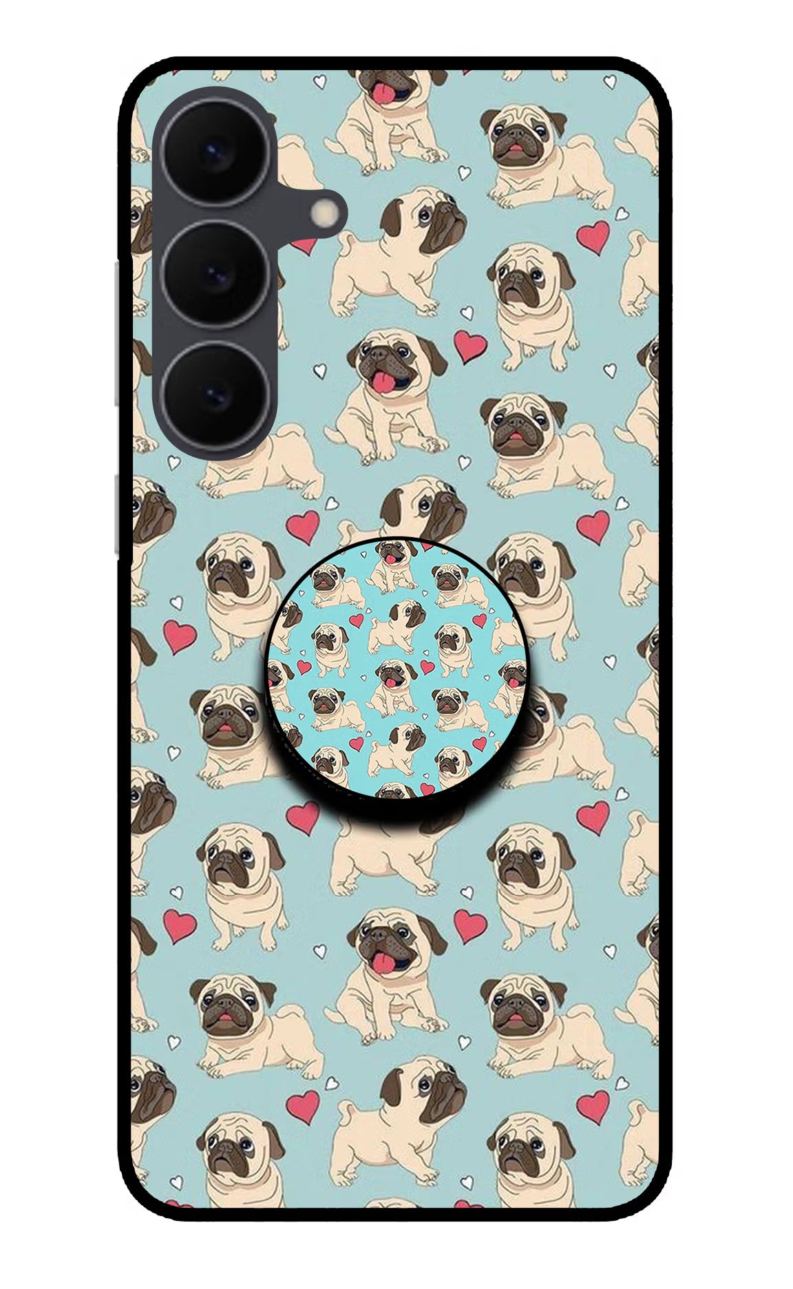 Pug Dog Samsung S25 FE 5G Pop Case by Casekaro