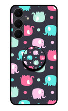 Baby Elephants Samsung S25 FE 5G Pop Case by Casekaro