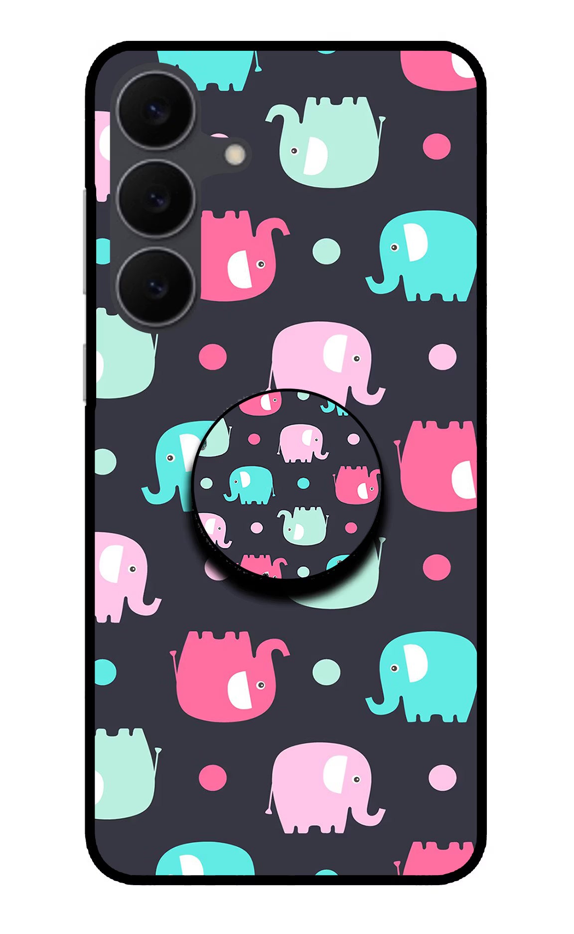 Baby Elephants Samsung S25 FE 5G Pop Case by Casekaro